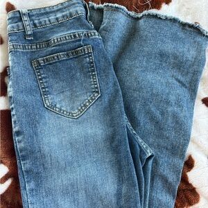 Classic High-Waist bell bottom Women's Jeans